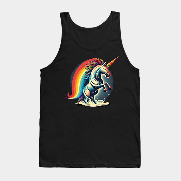 unicorn Tank Top by Trontee